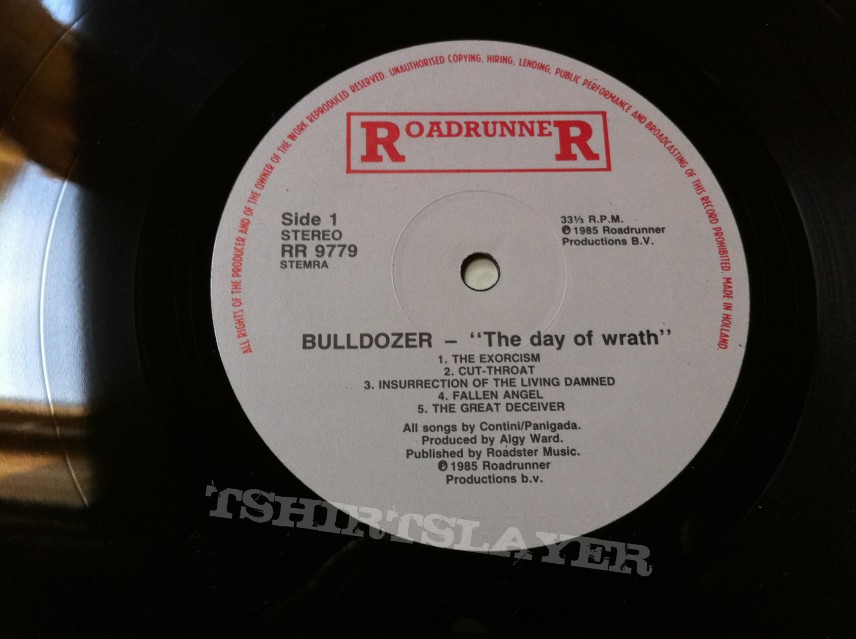 Bulldozer - The Day of Wrath LP 1985