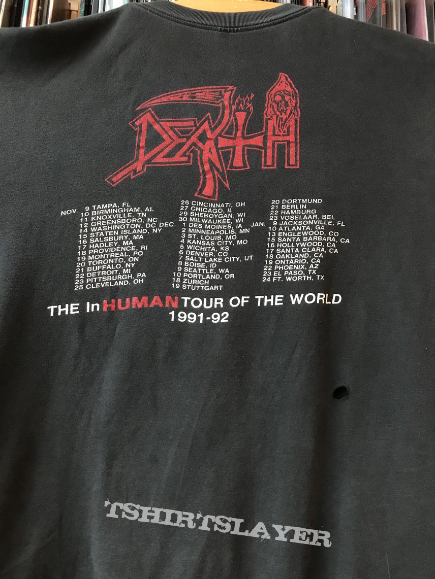 Death - Human Tourshirt