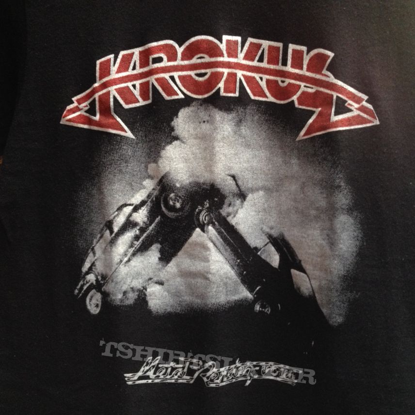 Krokus - Metal Rendez-Vous 1980 UK Tourshirt 