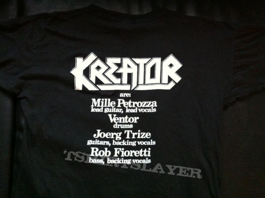 KREATOR - PLEASURE TO KILL 1986 orig. vintage Shirt from ca. 1987