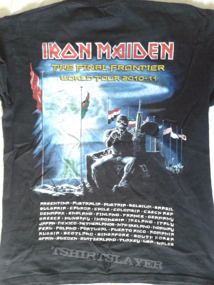 Iron Maiden - Tourshirt 2010/11