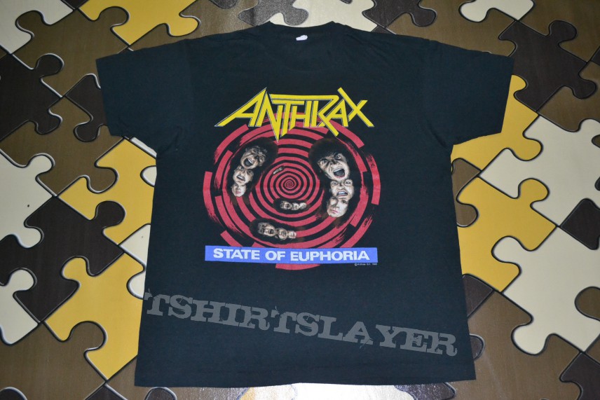 ANTHRAX - State Of Euphoria shirt