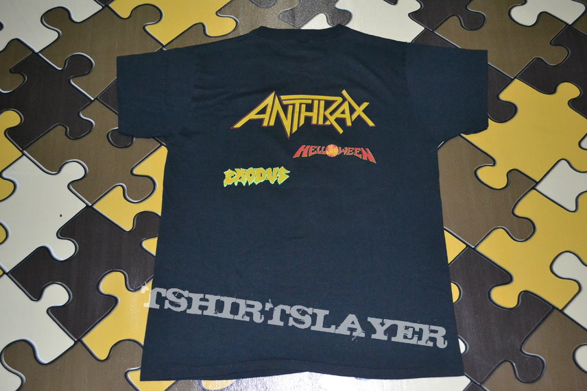 ANTHRAX State of Euphoria Tour 1988 T-shirt