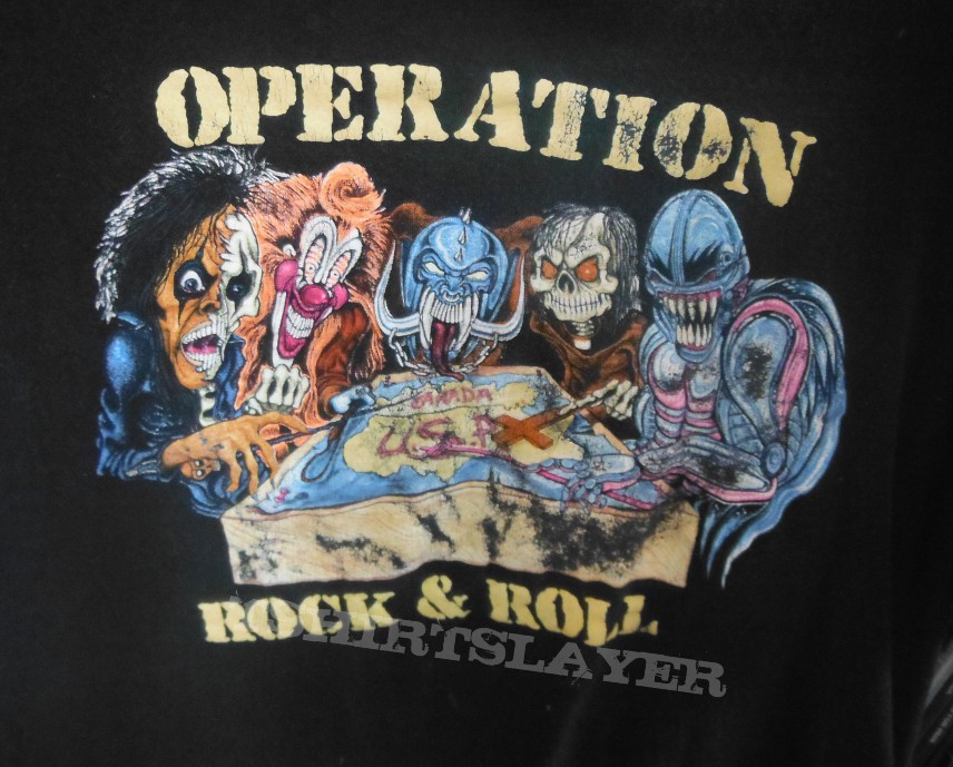 TShirt or Longsleeve - Operation Rock N Roll 1991 Tour Shirt 