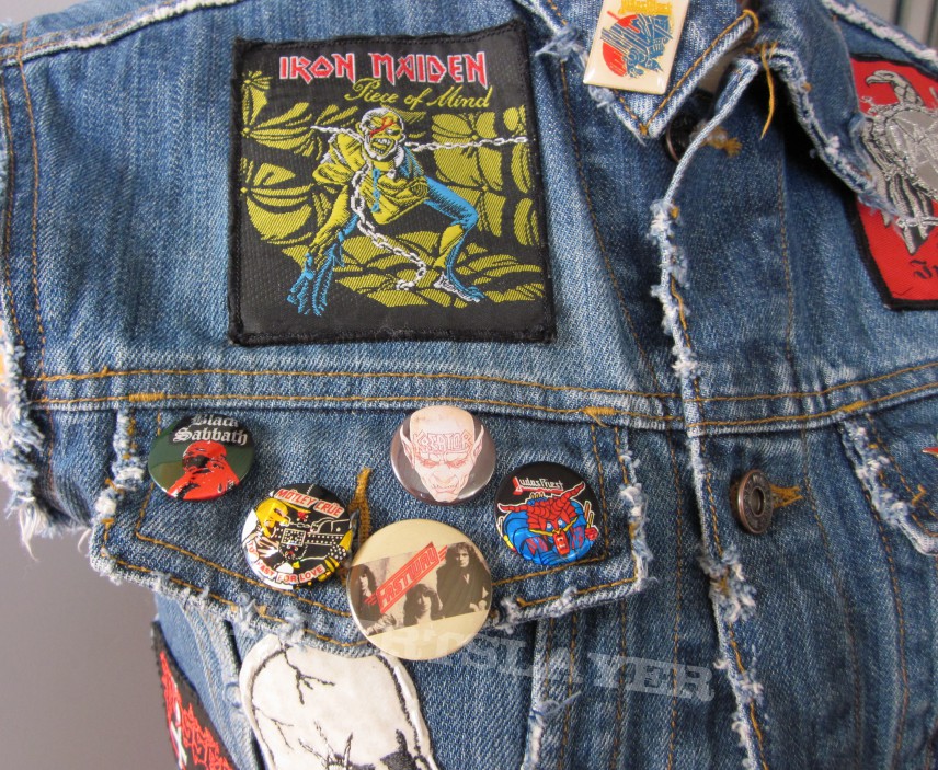 Battle Jacket - My Battle Jacket Vest Update!