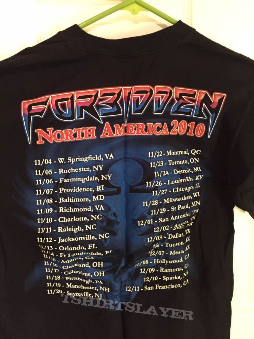 Forbidden omega wave 2010 tour shirt | TShirtSlayer TShirt and ...