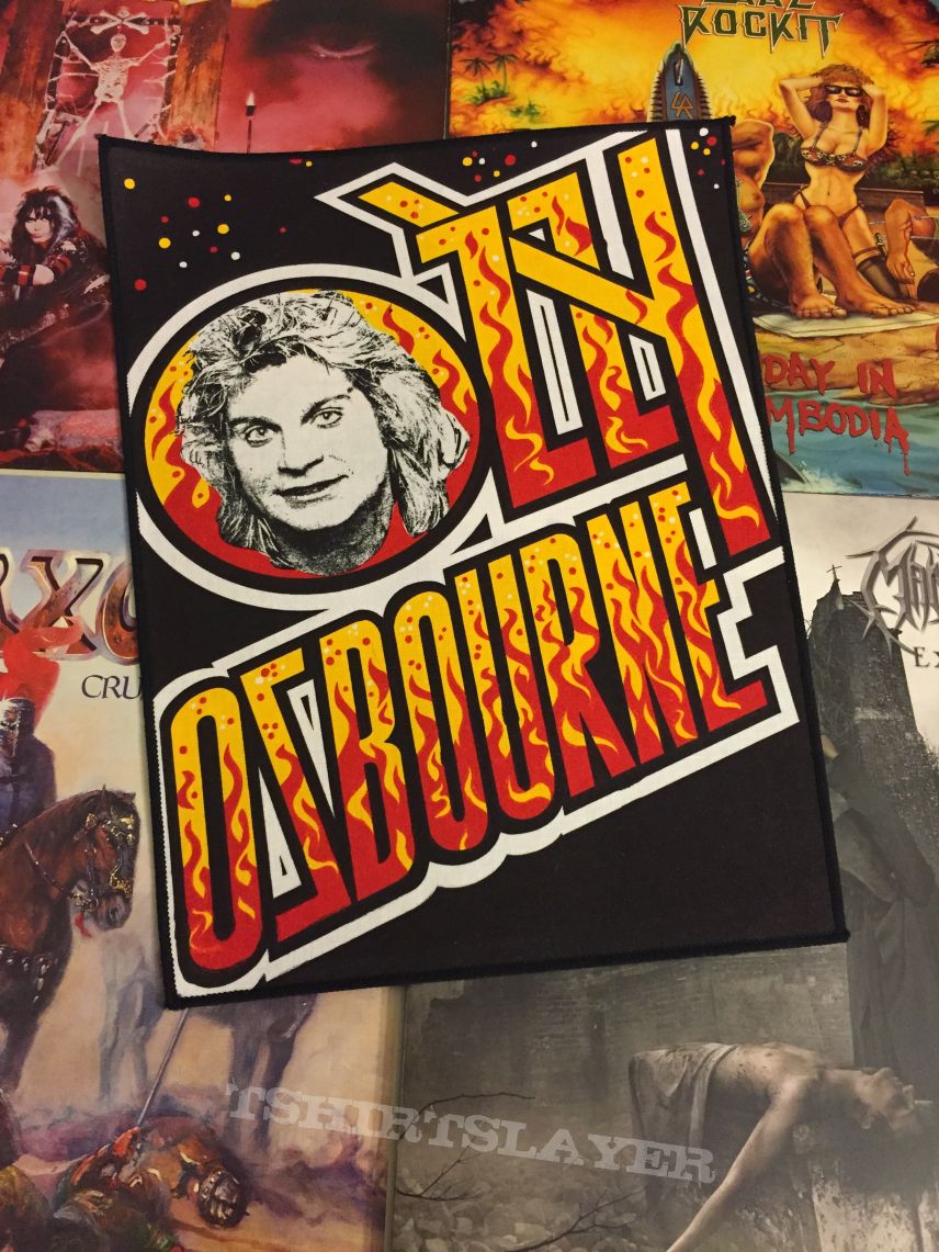 Ozzy Osbourne  vintage  backpatch