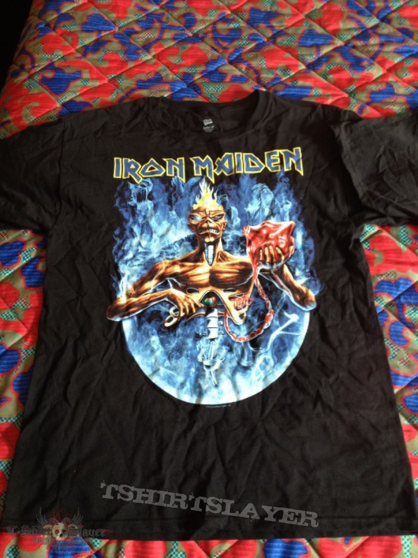 Iron Maiden, Iron Maiden 2012 North America Maiden England tour shirt  TShirt or Longsleeve (quaimufu's) | TShirtSlayer