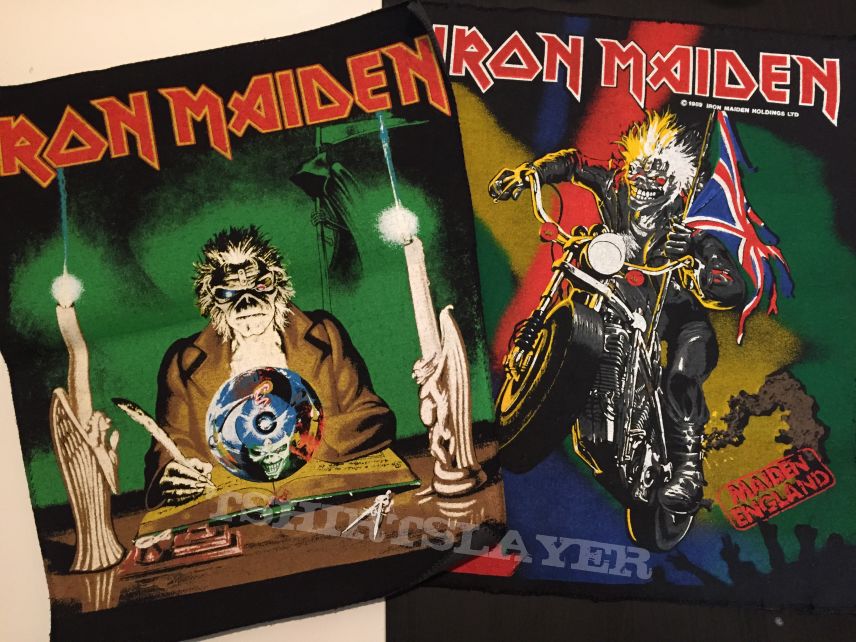 Iron Maiden backpatches seventh son maiden england