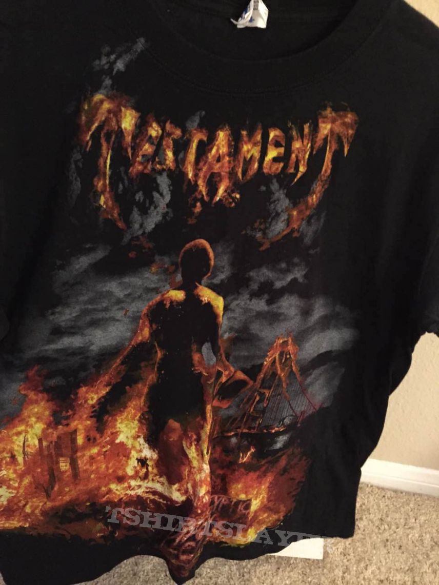 Testament 2010 tour shirt 