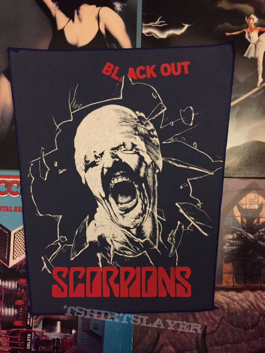 Scorpions Blackout backpatch