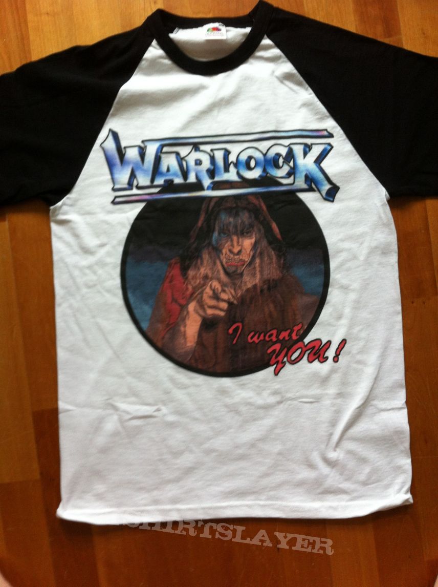 Warlock - I Want You Baseball Shirt
