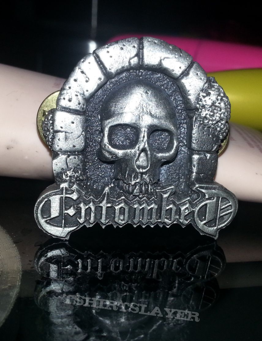 ENTOMBED - 1993 Pin - for lifewillneverlast