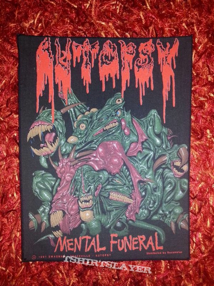 Autopsy Mental Funeral Backpatch