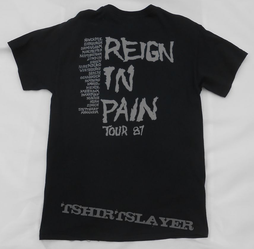 Slayer - Reign In Pain 1987 Tourshirt