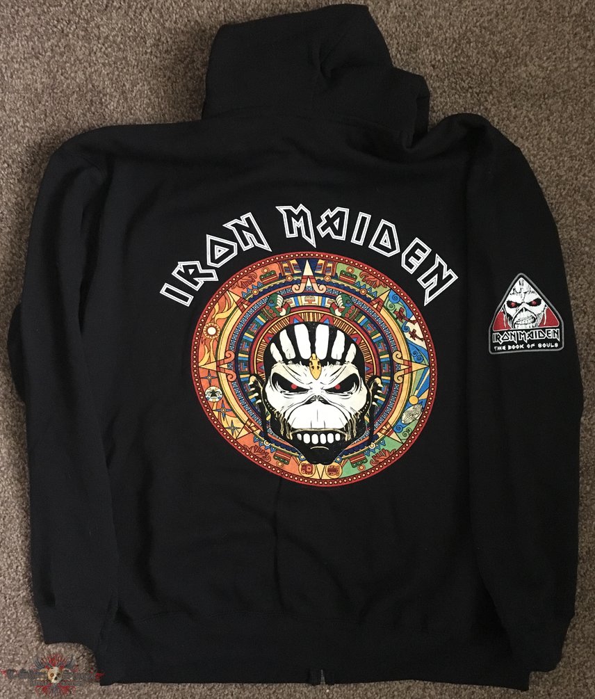 iron maiden tour hoodie