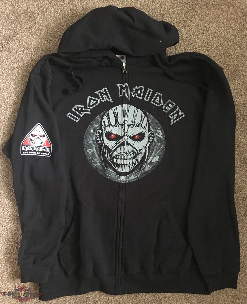 iron maiden tour hoodie