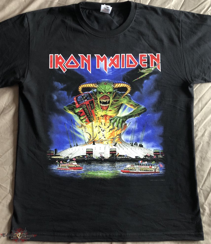 Iron Maiden ‘Legacy of the Beast’ tour O2 Event shirt TShirtSlayer