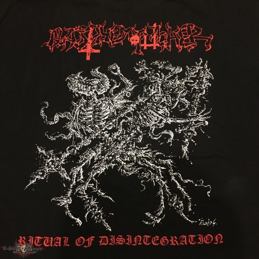 Blasphemophagher - Ritual of Disintegration | TShirtSlayer TShirt and ...