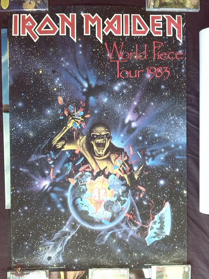 Iron Maiden - World Piece Tour 1983 - Poster | TShirtSlayer TShirt ...