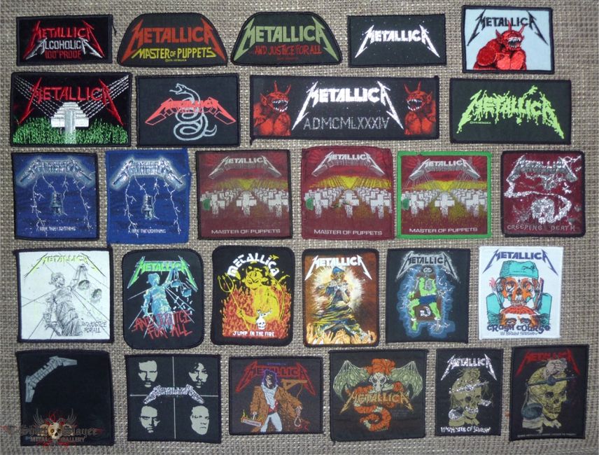 Metallica Original Patches | TShirtSlayer TShirt and BattleJacket Gallery