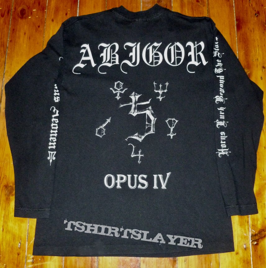 Abigor ~ Opus IV Long Sleeve | TShirtSlayer TShirt and BattleJacket Gallery