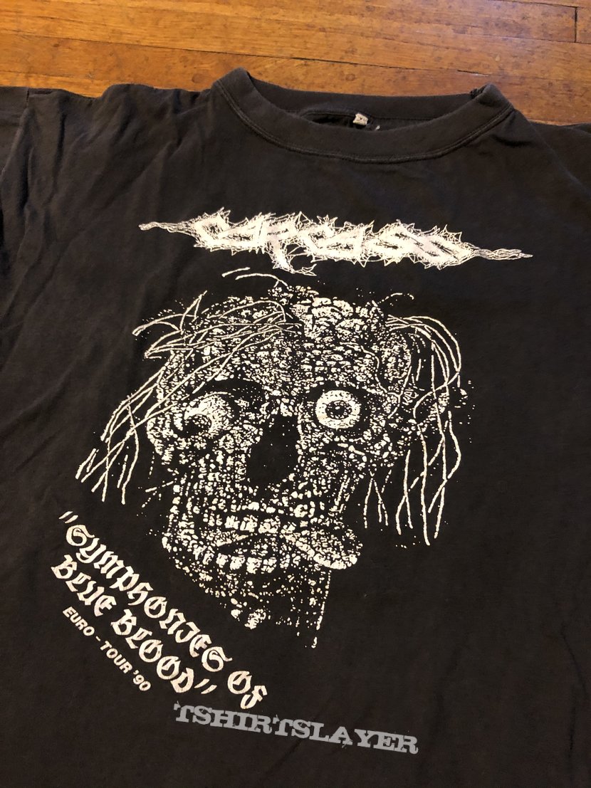 carcass tour shirt