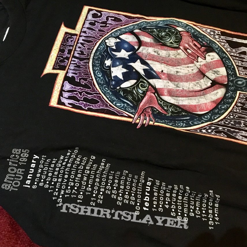 The Black crowes amorica 95 tour LS | TShirtSlayer TShirt and ...