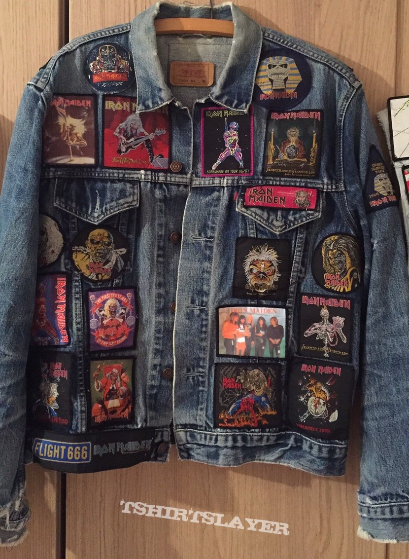welshgavla666's Iron Maiden, Iron Maiden battle jacket Battle Jacket ...
