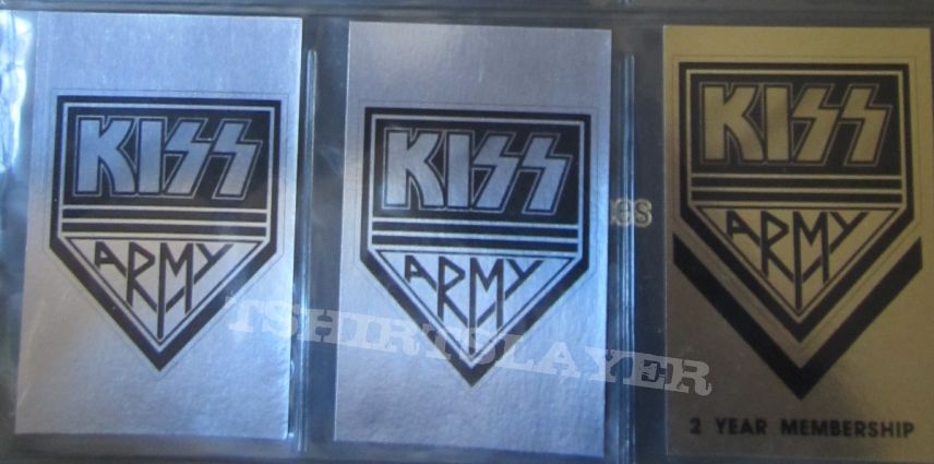 Kiss - Kiss Army (Membership Cards) | TShirtSlayer TShirt and ...