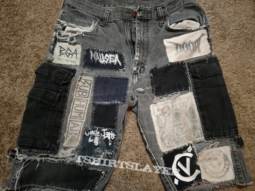 assorted crust punk pants/shorts | TShirtSlayer TShirt and BattleJacket ...
