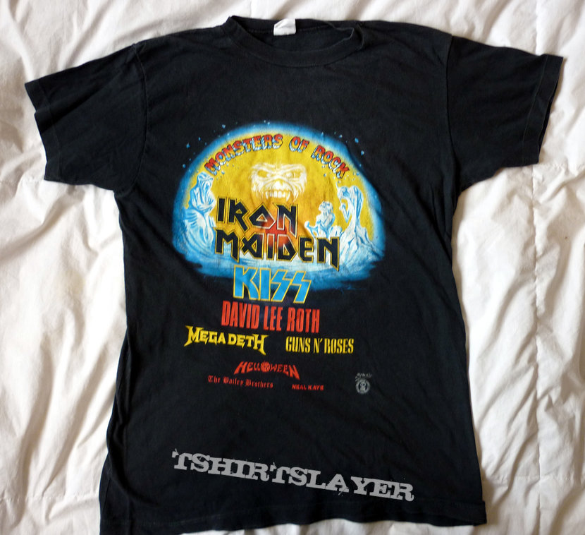 Monsters of Rock 1988 - Donington Park TS | TShirtSlayer TShirt and ...