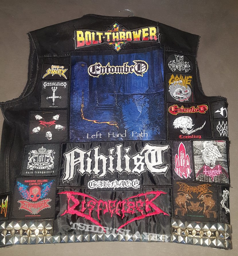 My Death-Metal Vest | TShirtSlayer TShirt and BattleJacket Gallery