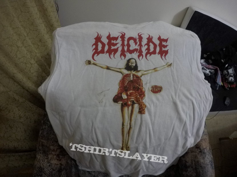 deicide once upon the cross shirt