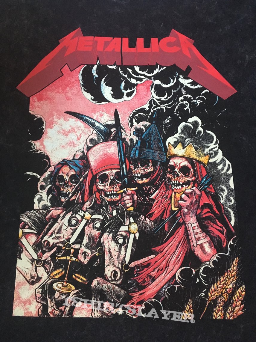 metallica four horsemen shirt