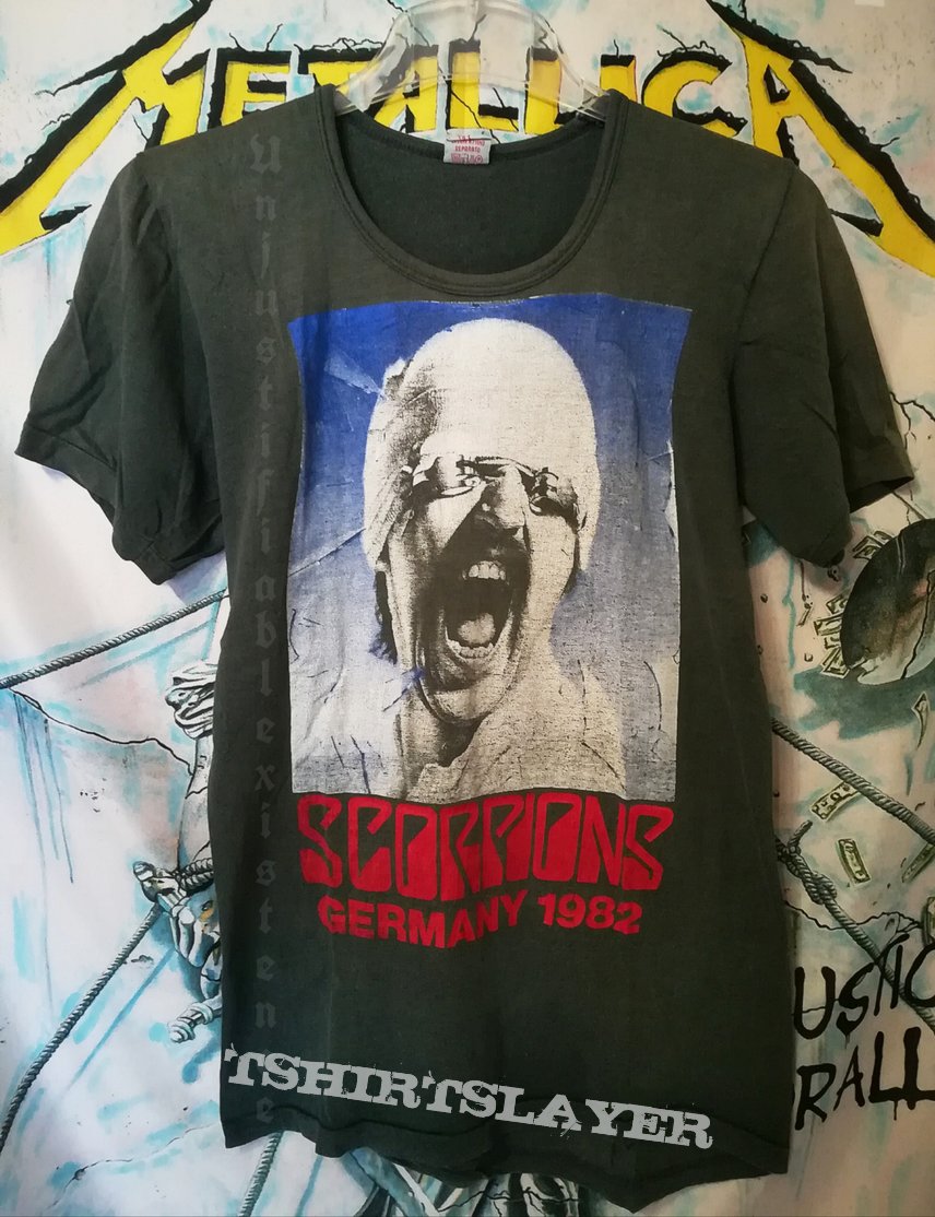 Scorpions - Germany 1982 Tour T-Shirt | TShirtSlayer TShirt and ...