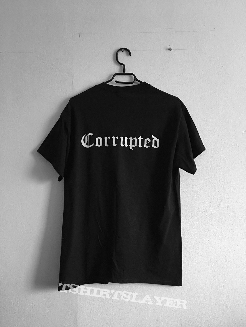 Corrupted - Dios Injusto t-shirt | TShirtSlayer TShirt and BattleJacket ...