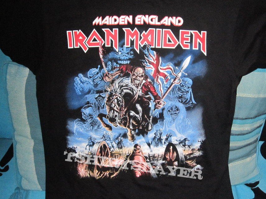 Iron Maiden - Maiden England Tour 2014 | TShirtSlayer TShirt and ...