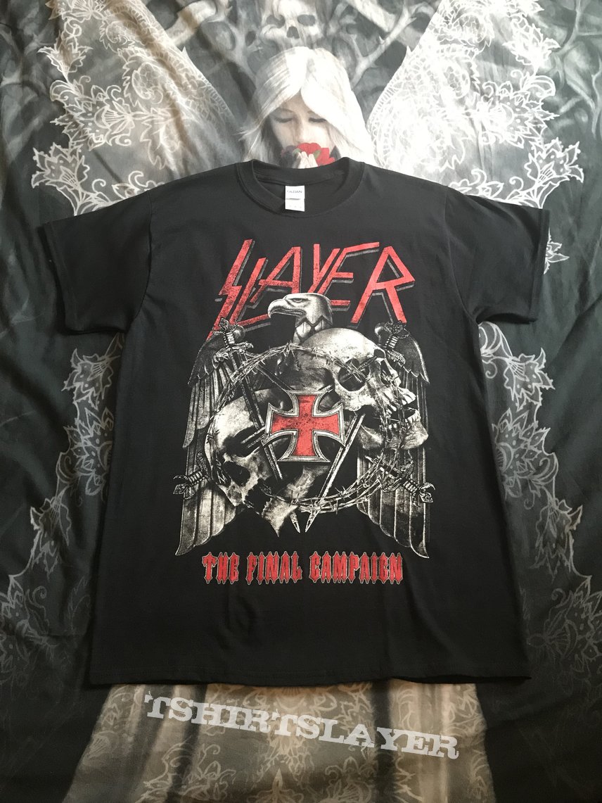 slayer final tour t shirt