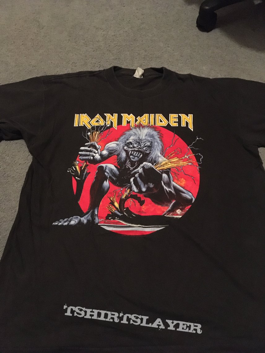Iron Maiden A Real Live One original shirt | TShirtSlayer TShirt and ...