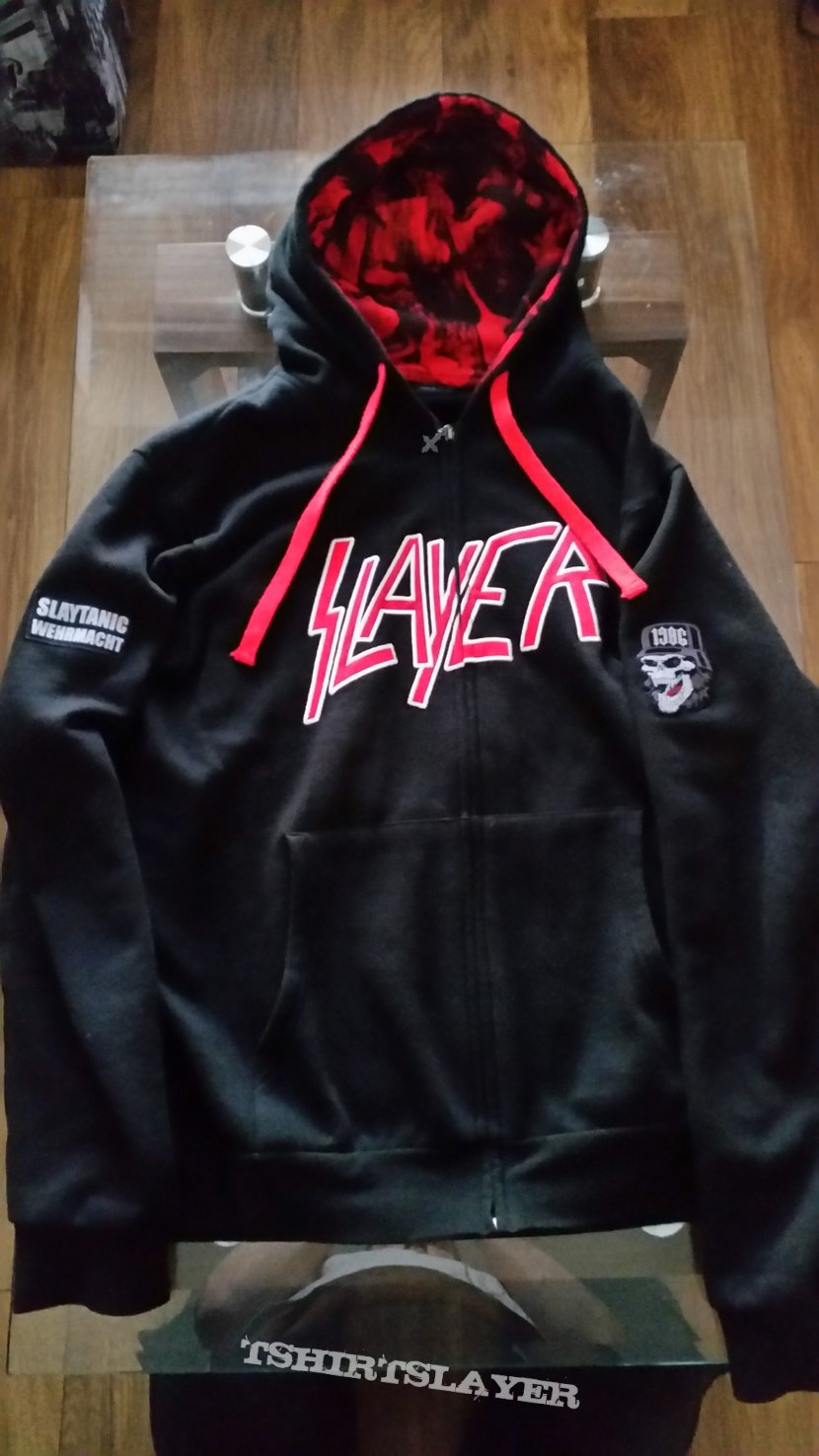 slayer reign in blood hoodie