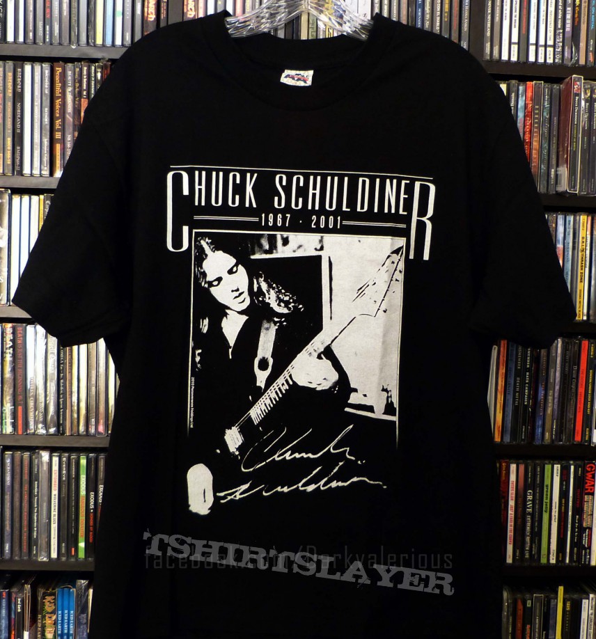 chuck schuldiner t shirt