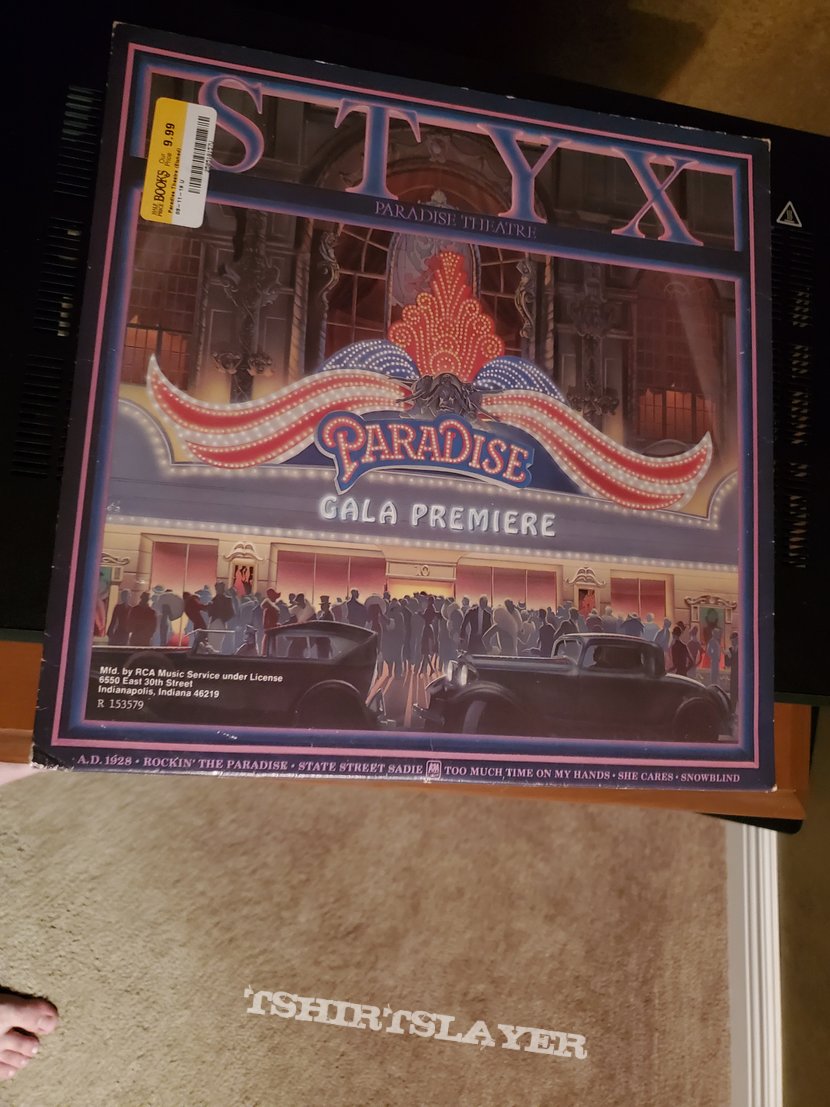 Styx Paradise Theatre 12 Inch Lp Vinyl Rare Records