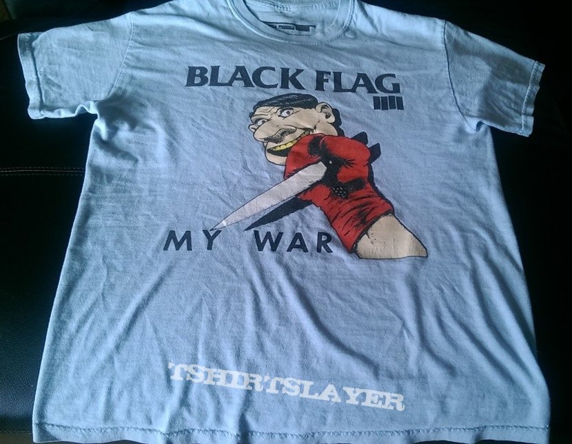 Black Flag - My War t-shirt | TShirtSlayer TShirt and BattleJacket Gallery