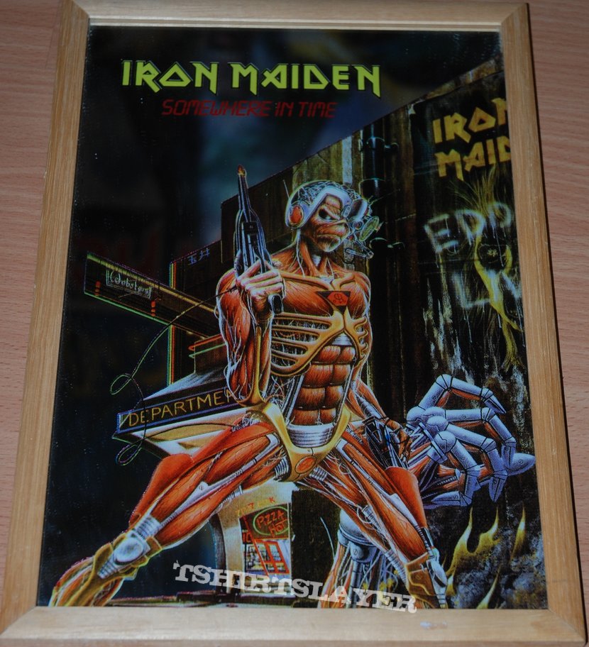 Iron Maiden Mirror Somewhere in time | TShirtSlayer TShirt and ...